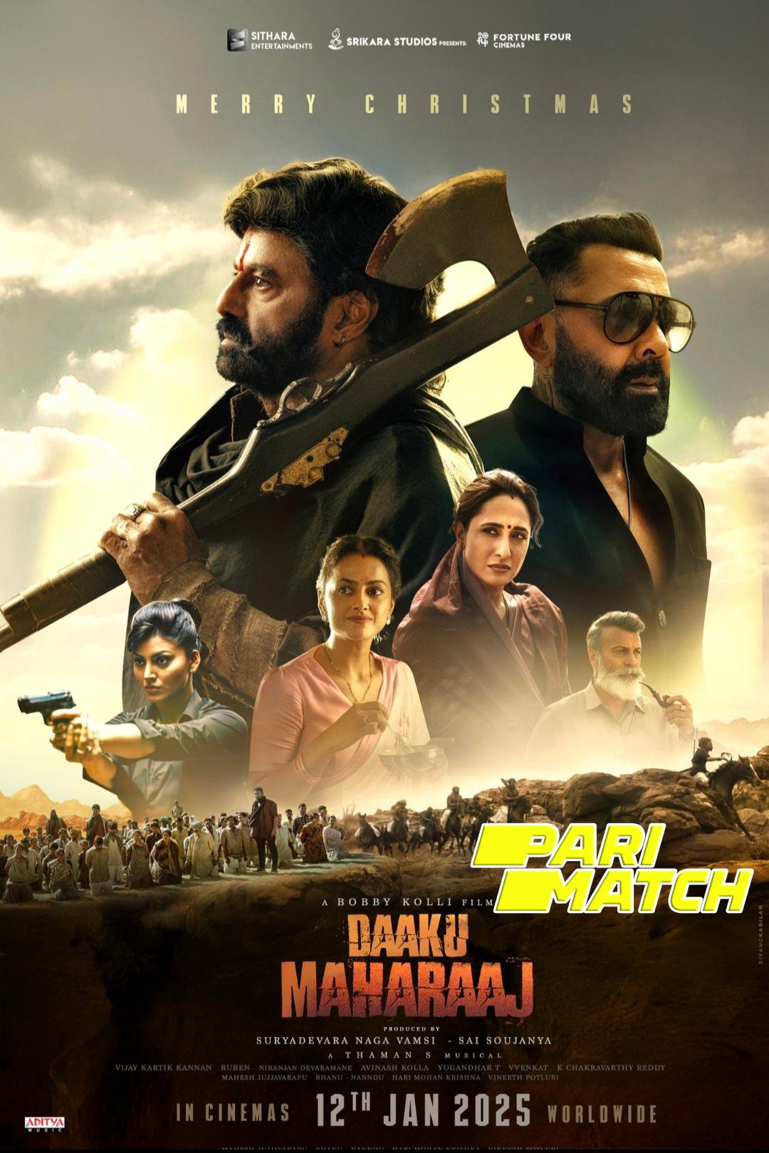 Daaku Maharaaj (2025) Hindi Full Movie 1080p 720p 480p WEBRip [PariMatch] Online Stream