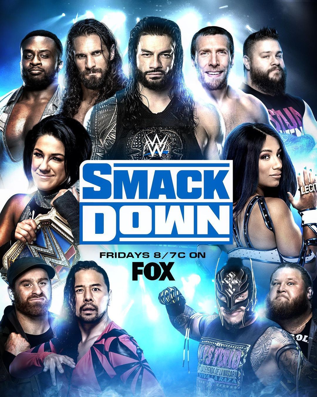 WWE Friday Night SmackDown (14th February 2025) English 720p | 480p HDRip Download