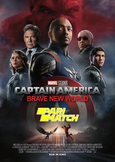 Captain America Brave New World 2025 Hindi Dubbed ORG Movie 1080p 720p 480p HDRip x264