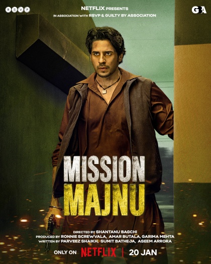 Mission Majnu (2023) Hindi Movie 1080p | 720p | 480p HDRip ESub Download